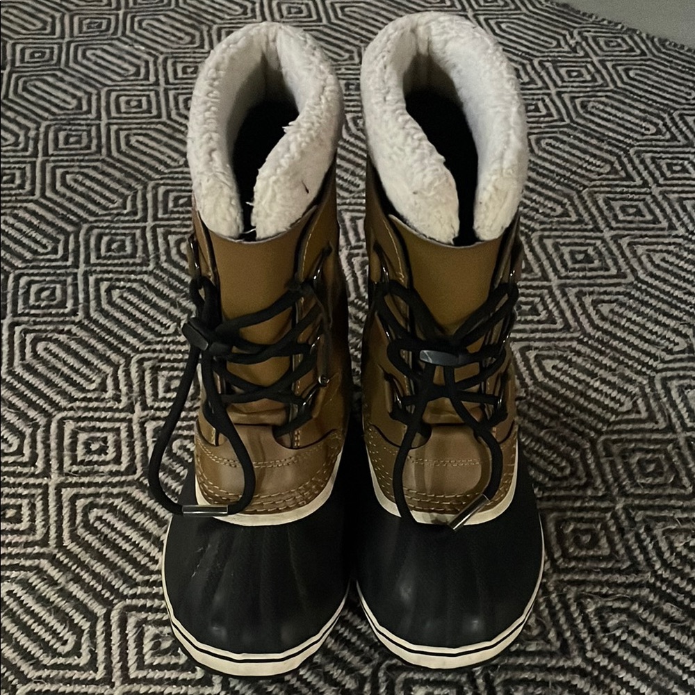 Sorel Brown and Black Shoes